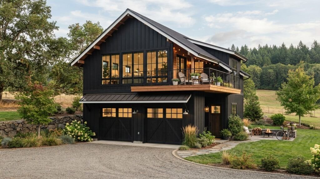 Garage Designs with Loft