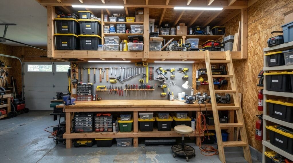 Garage Designs with Loft
