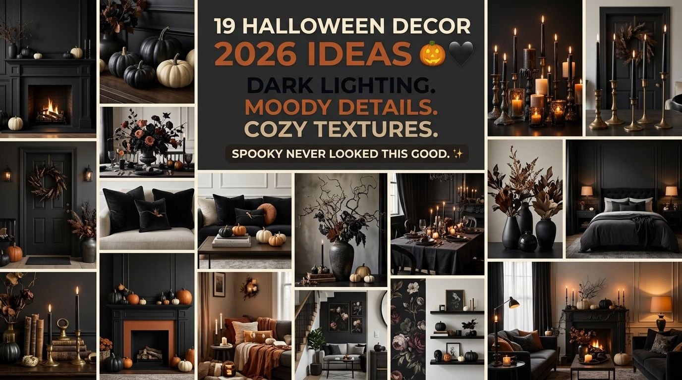 You are currently viewing 19 Halloween Decor 2026 Ideas for a Spooky, Stylish & Cozy Home