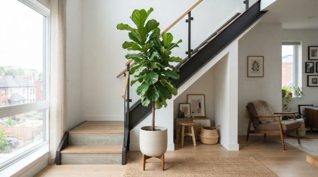 Indoor Staircase Garden