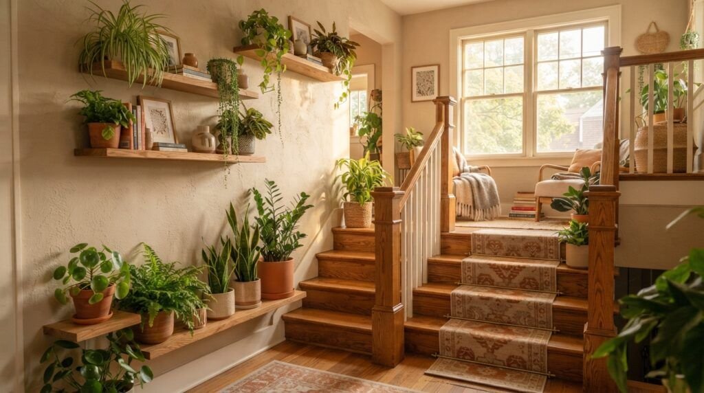 Indoor Staircase Garden