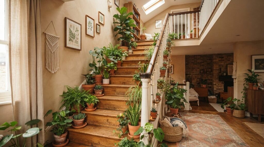 Indoor Staircase Garden