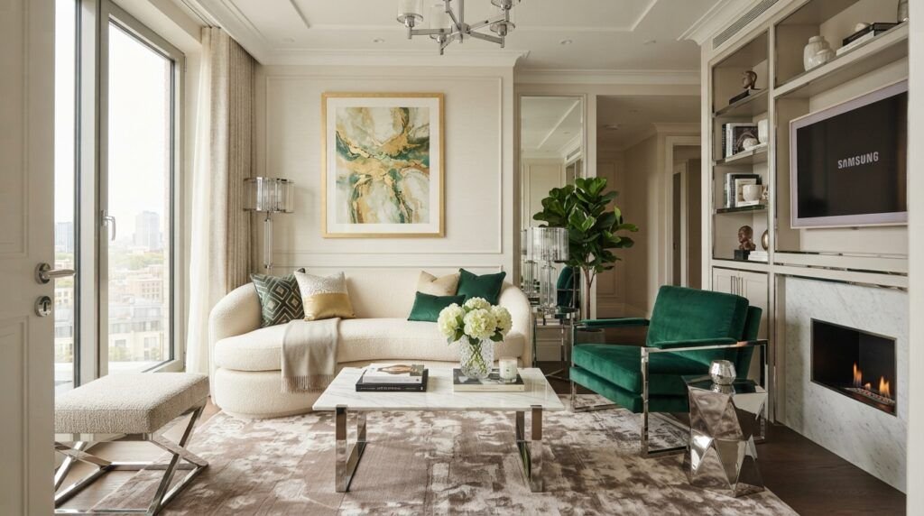 Chrome Living Room