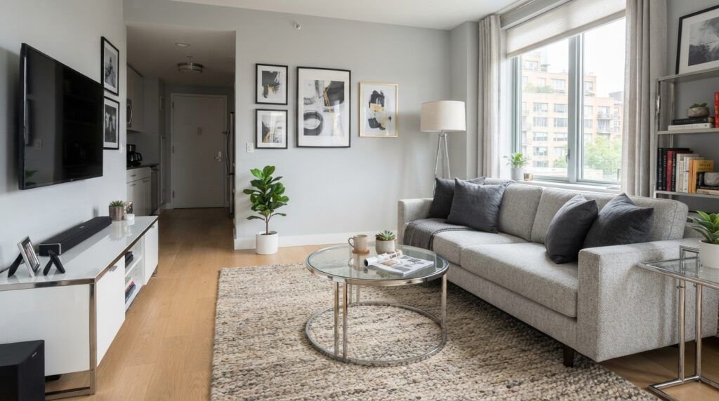 Chrome Living Room