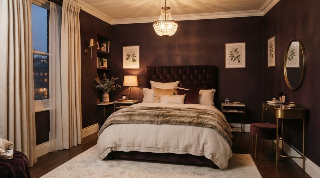 Dark Feminine Bedroom