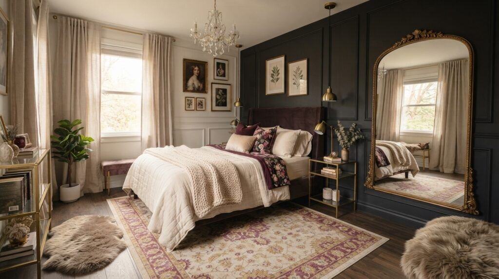 Dark Feminine Bedroom