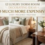 12 Luxury Dorm Room Decorating Ideas for a High End Look