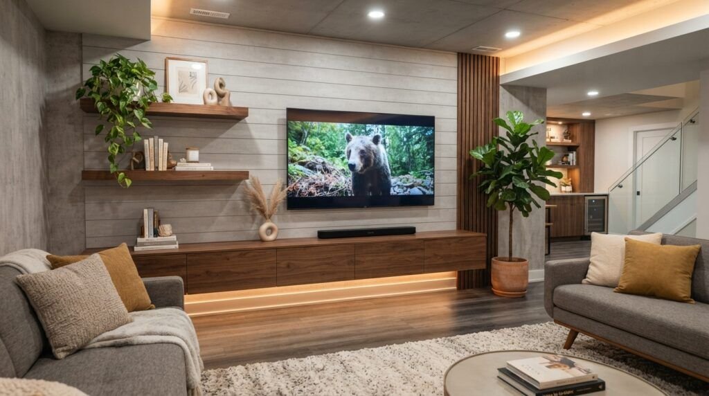 Basement Living Room Ideas