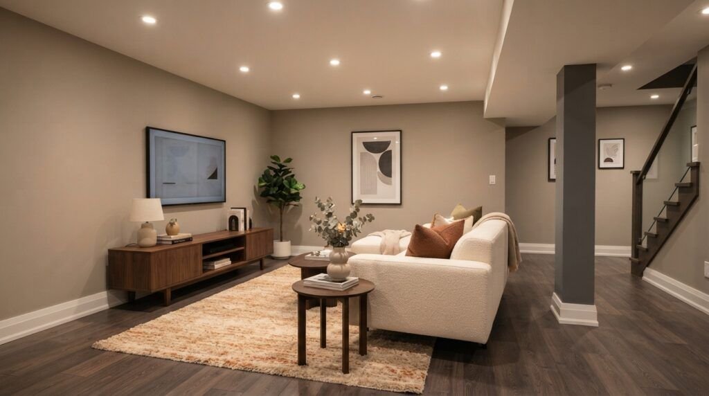 Basement Living Room Ideas