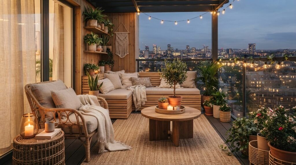 Cozy Balcony Decorating Ideas