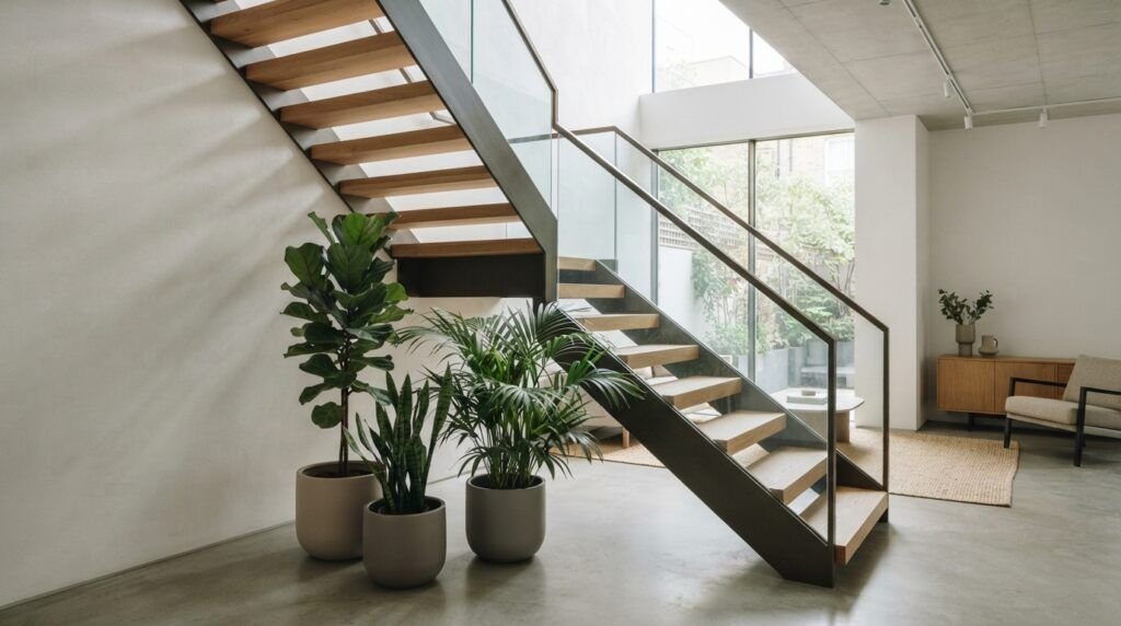 Indoor Staircase Garden