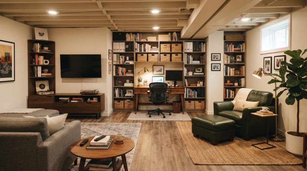 Basement Living Room Ideas