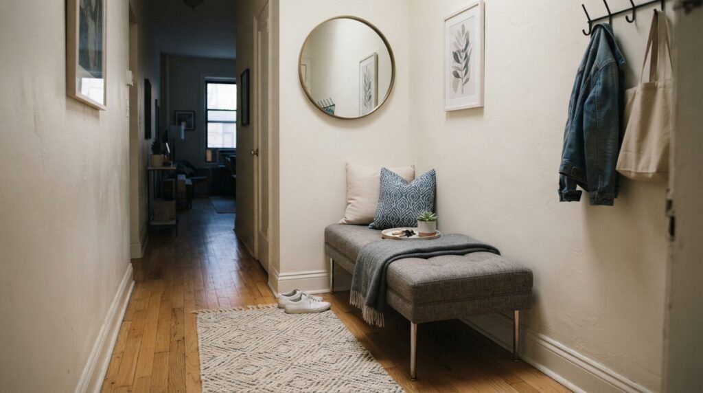 Chrome Entryway Decor Ideas