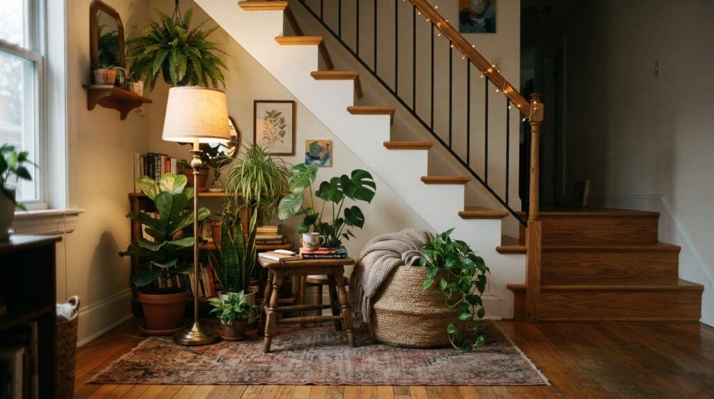 Indoor Staircase Garden