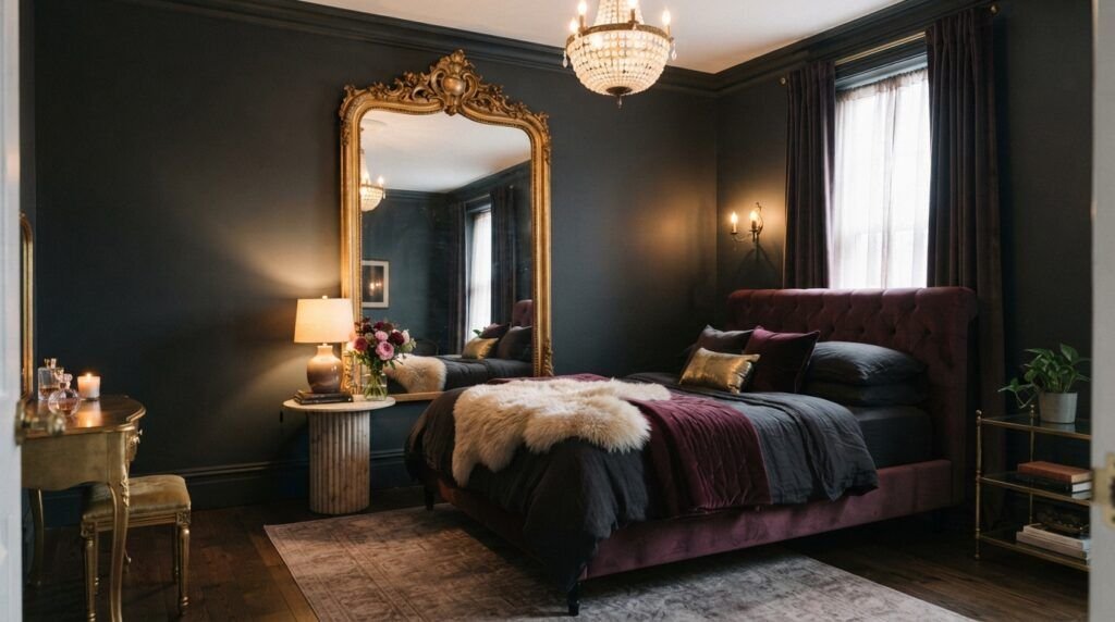 Dark Feminine Bedroom