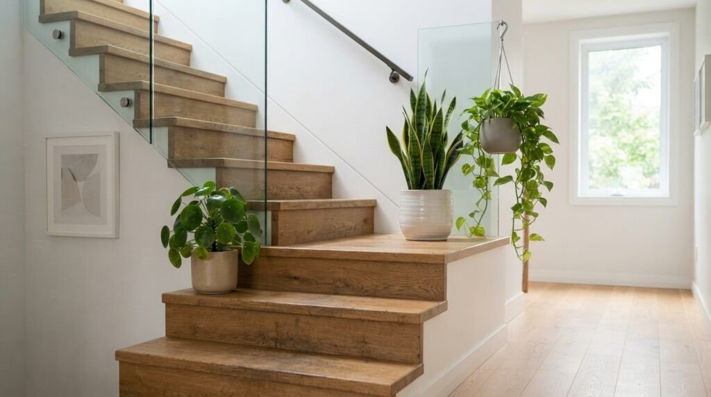Indoor Staircase Garden