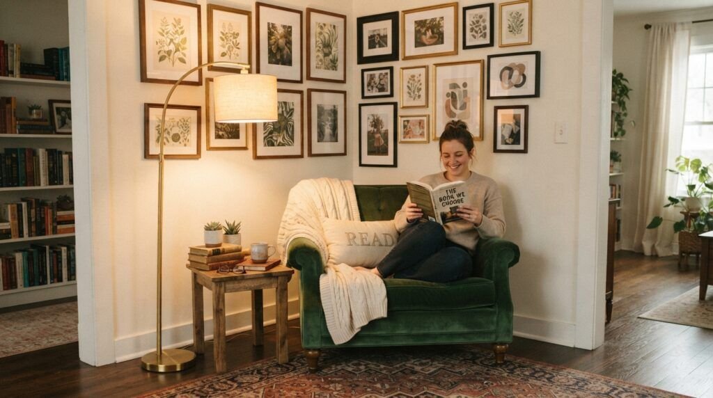 Corner Wall Gallery Ideas