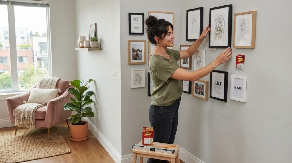 Corner Wall Gallery Ideas