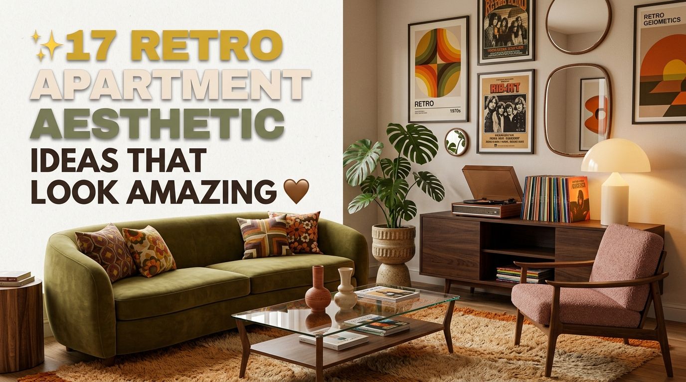 You are currently viewing 17 Retro Apartment Aesthetic Ideas That Look Amazing