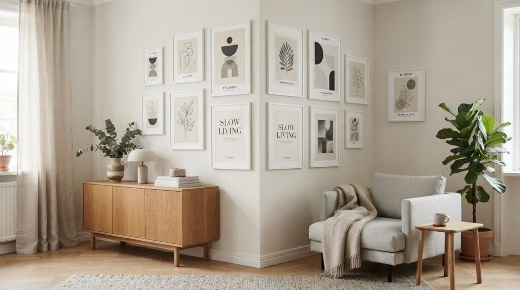 Corner Wall Gallery Ideas