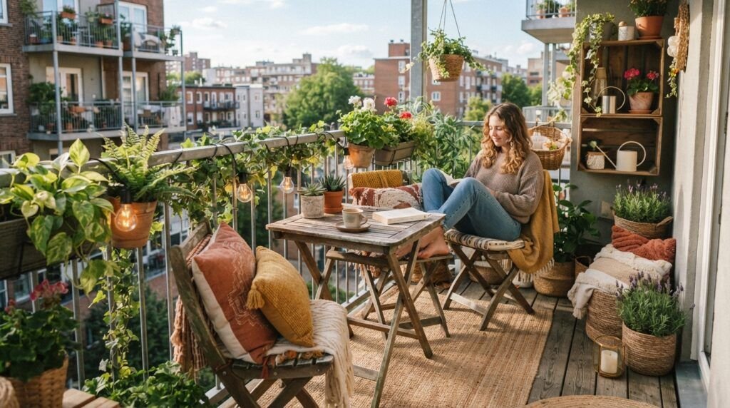 Cozy Balcony Decorating Ideas