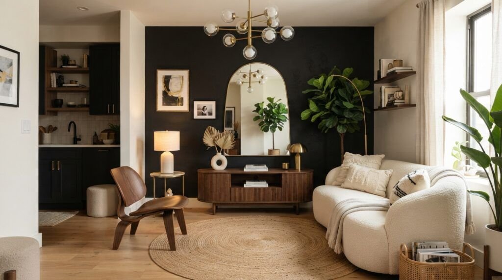 Black Nouveau Decor