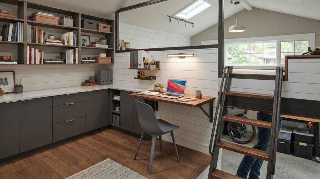 Garage Designs with Loft