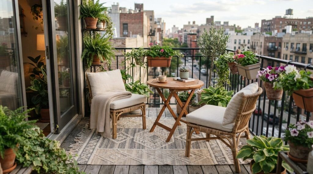 Cozy Balcony Decorating Ideas