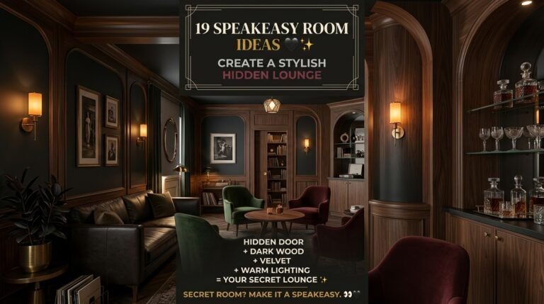 Read more about the article 19 Speakeasy Room Ideas to Create a Stylish Hidden Lounge