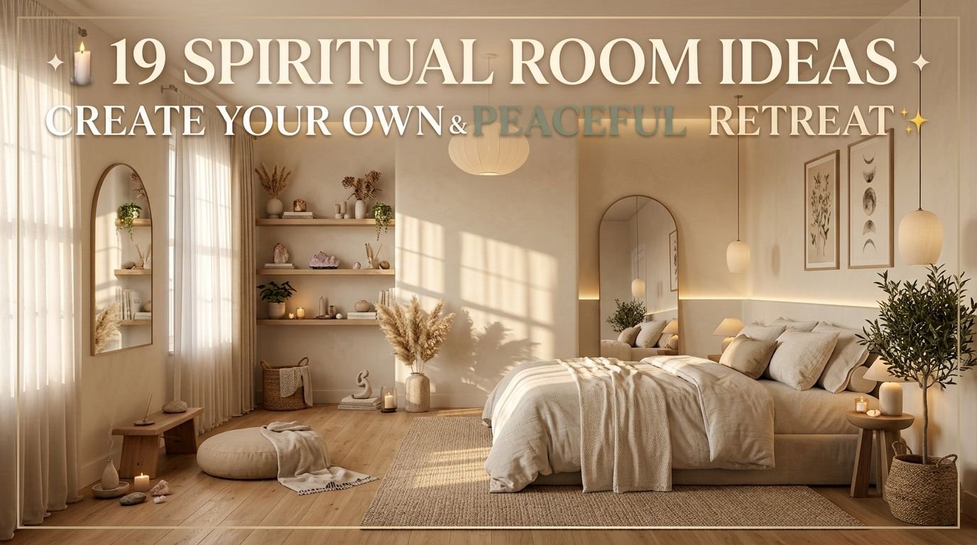You are currently viewing 19 Spiritual Room Ideas to Create a Peaceful and Calming Space