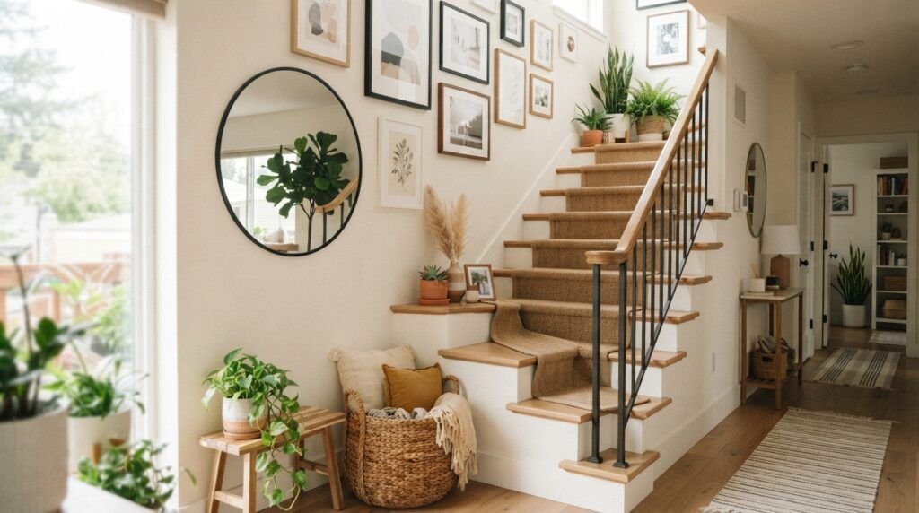 Indoor Staircase Garden