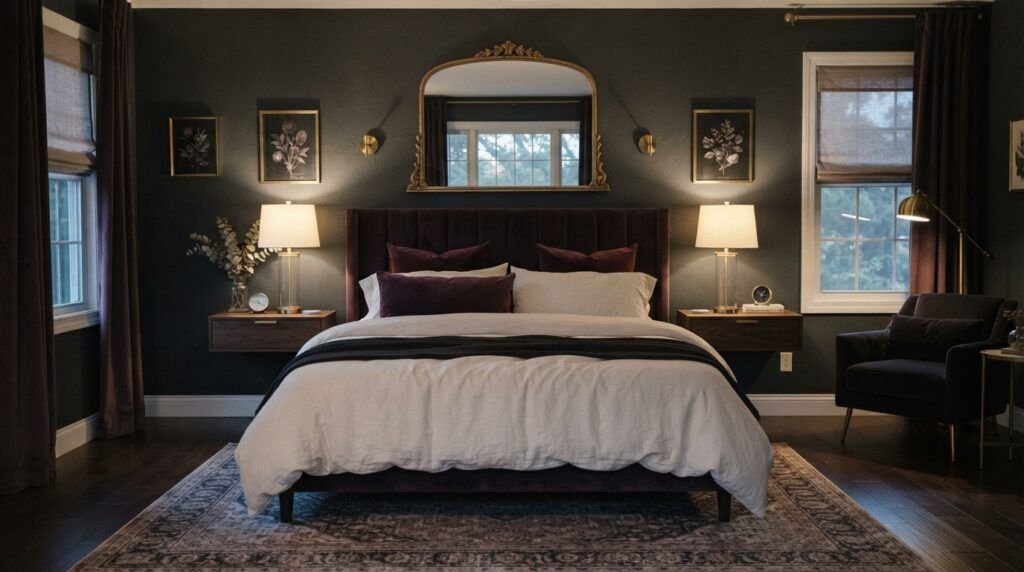 Dark Feminine Bedroom
