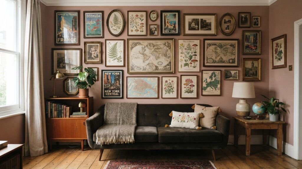 Vintage Inspired Gallery Wall Ideas