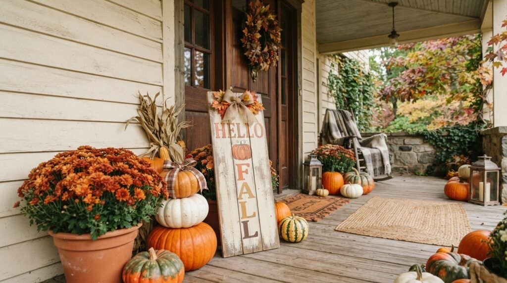 Fall Front Porch Decor Ideas
