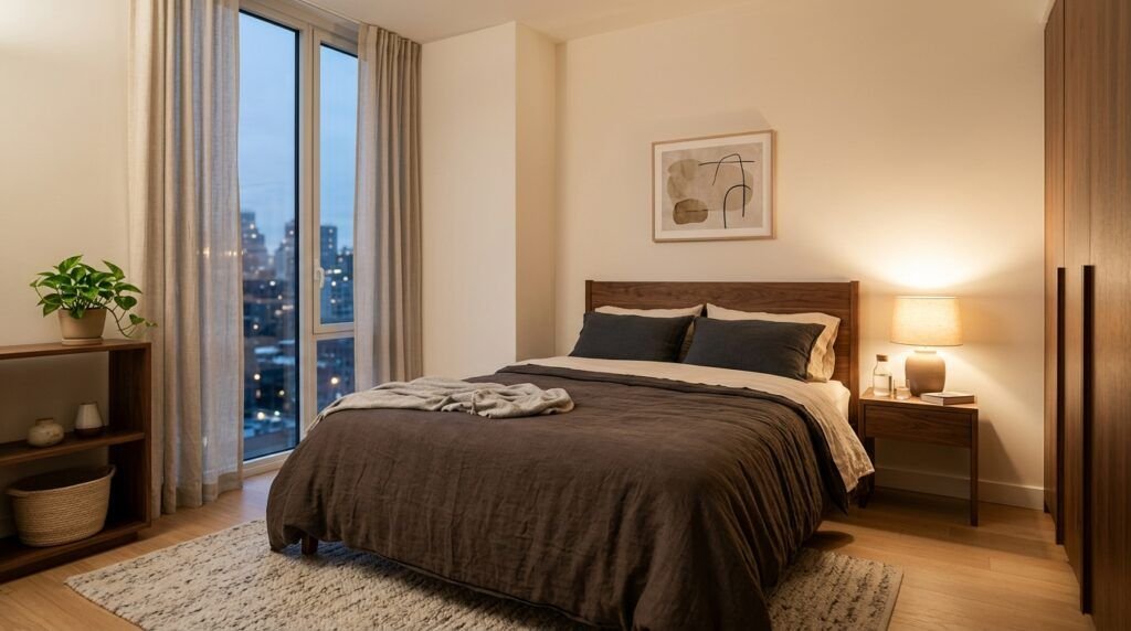 Brown Bedding