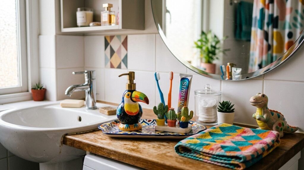 Small Funky Bathroom Ideas