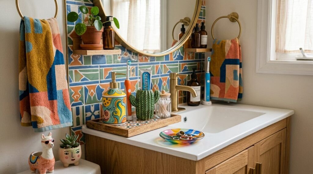 Small Funky Bathroom Ideas