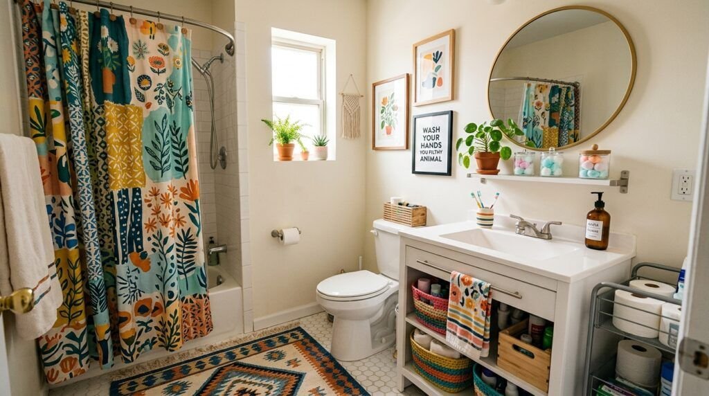 Small Funky Bathroom Ideas