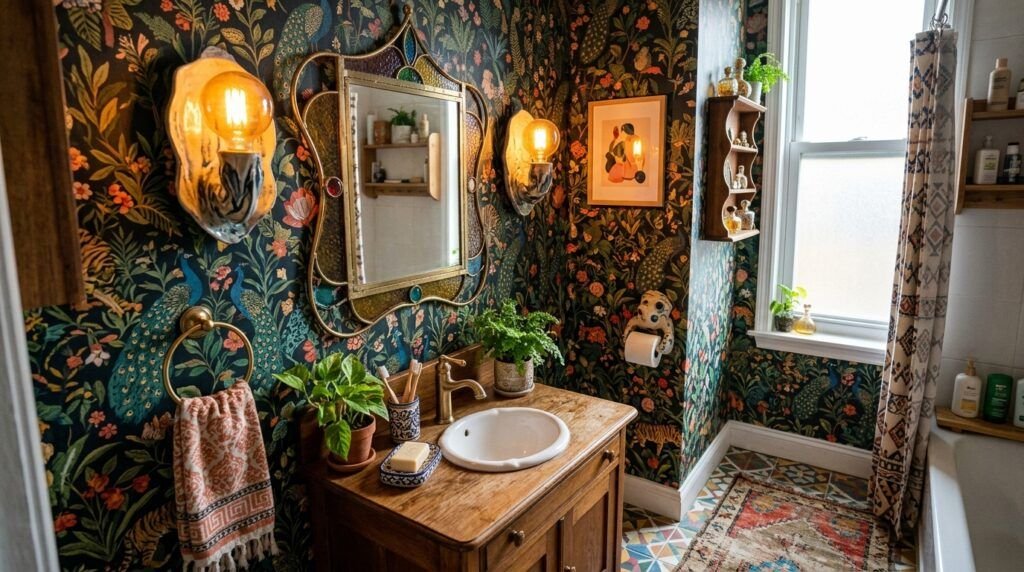 Small Funky Bathroom Ideas