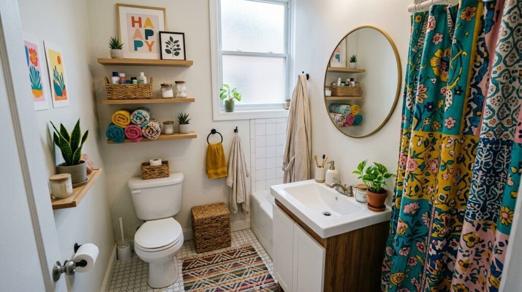 Small Funky Bathroom Ideas