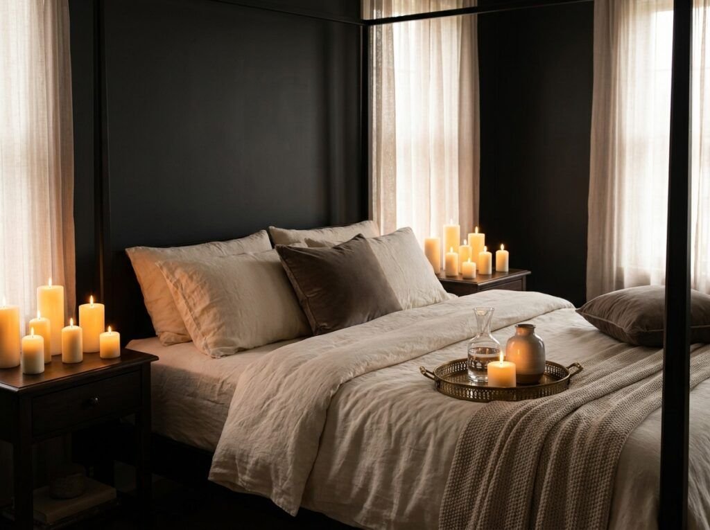 Romantic Moody Bedroom