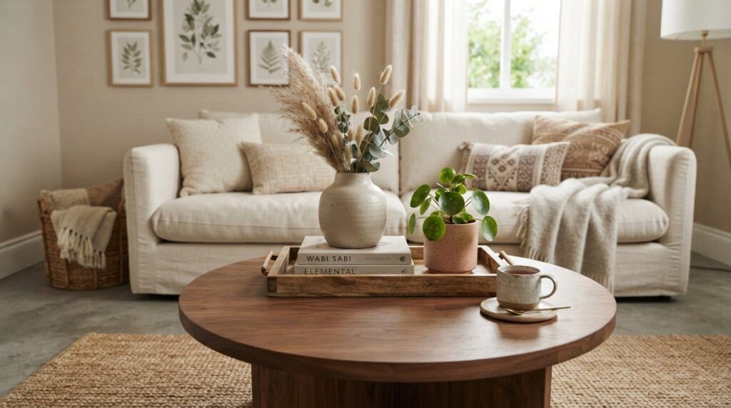 Modern Boho Living Room