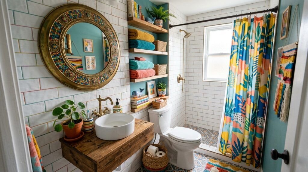 Small Funky Bathroom Ideas