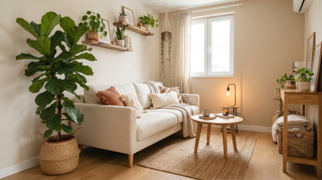 Modern Boho Living Room