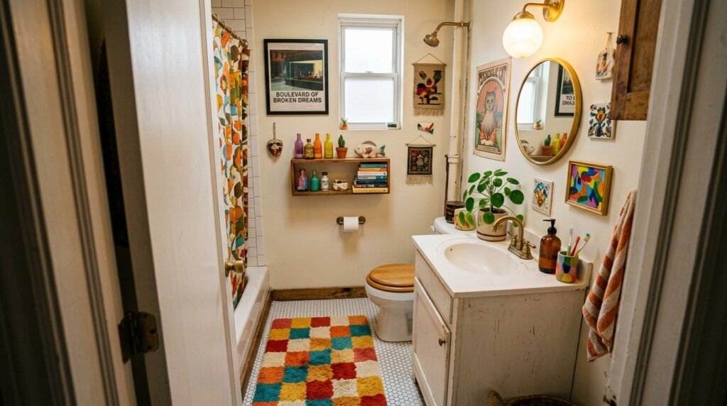 Small Funky Bathroom Ideas