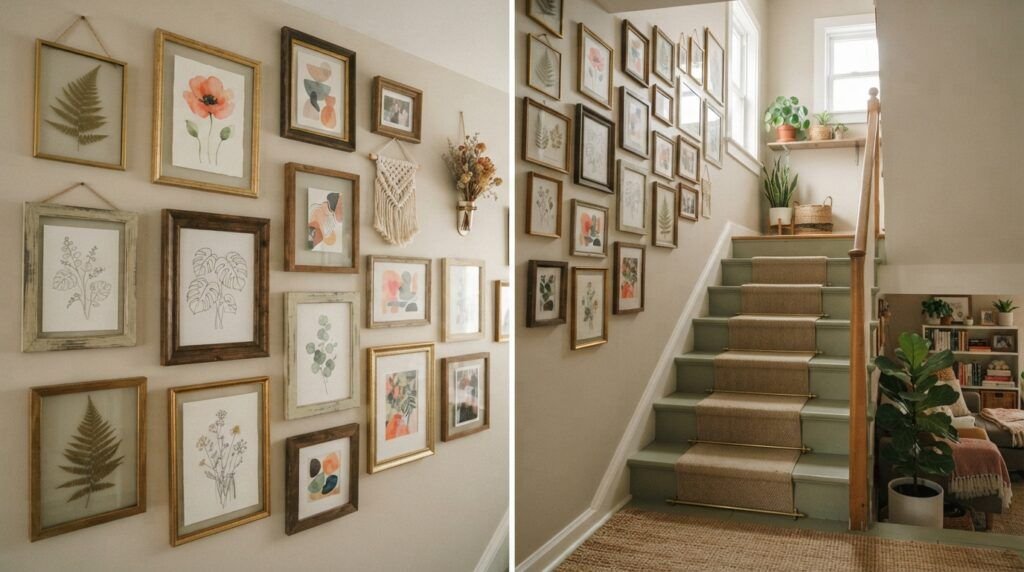 Staircase Wall Decor Ideas