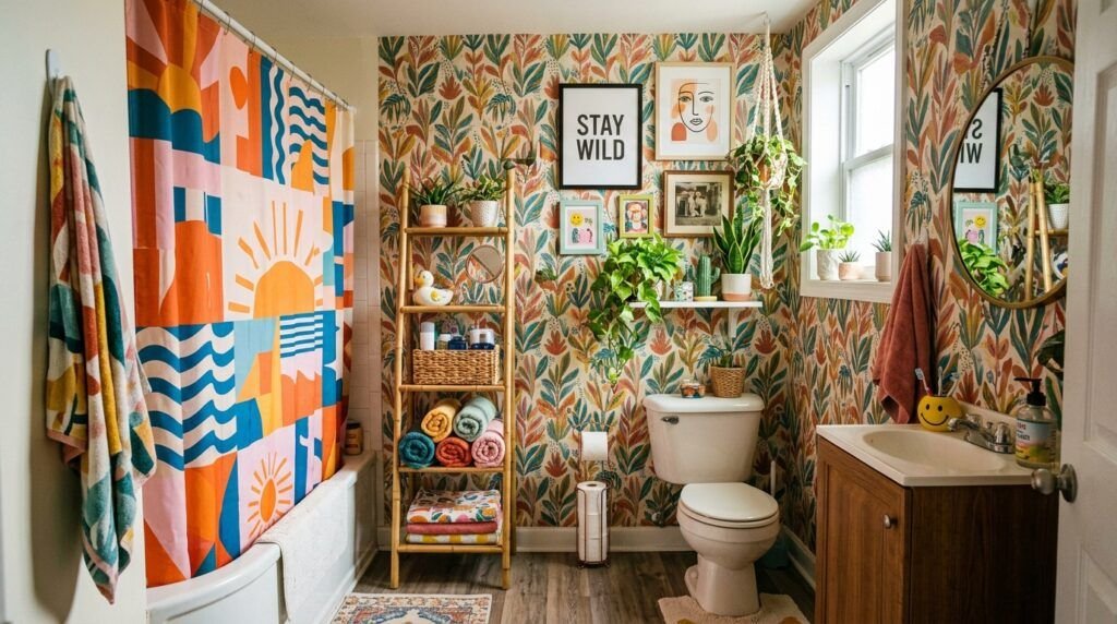Small Funky Bathroom Ideas