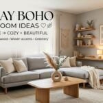 17 Beautiful Gray Boho Living Room Ideas to Inspire Your Decor