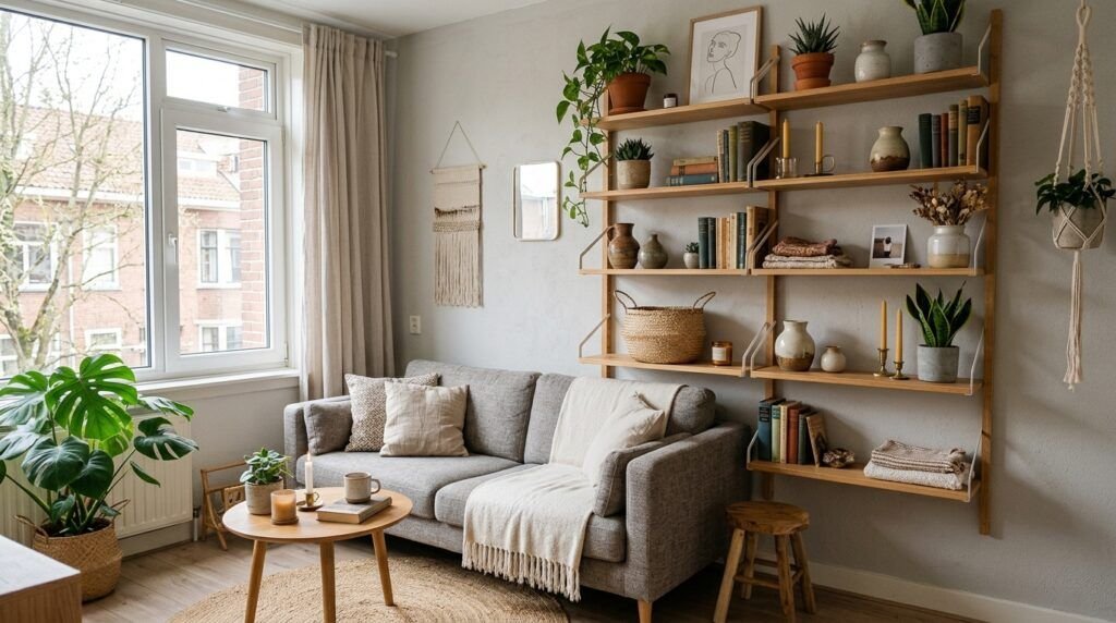 Boho Living Room Grey