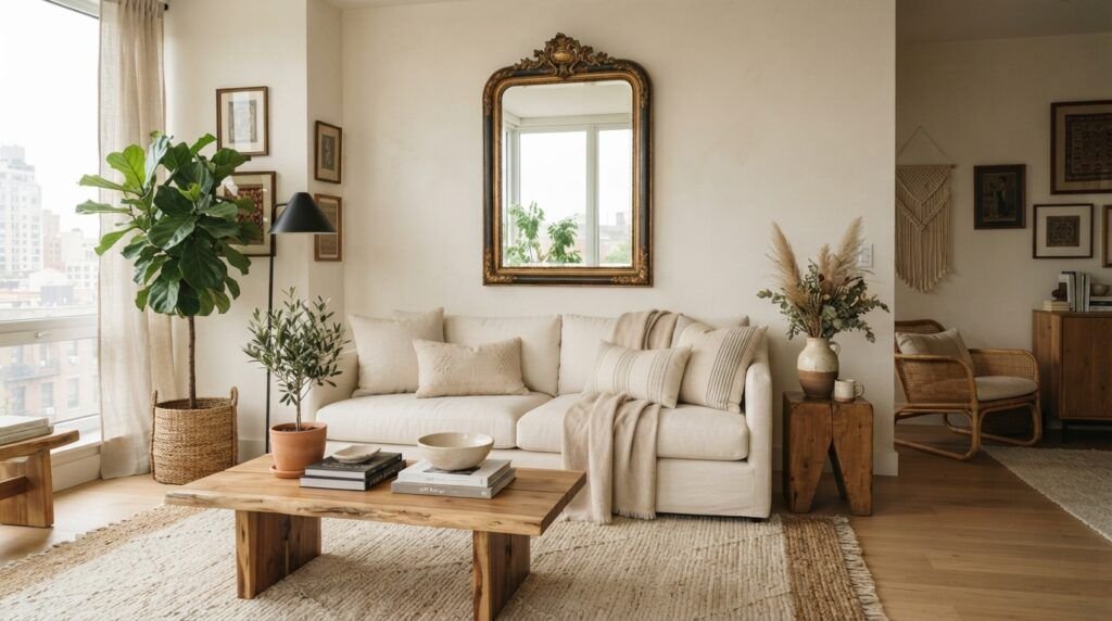 Modern Boho Living Room